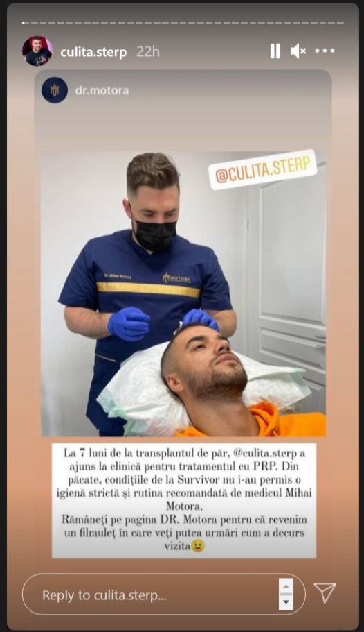 culita sterp implant de par
