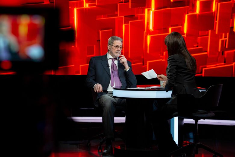 Cornel Dinu, față în față cu Denise Rifai