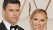 scarlett johannson si colin jost