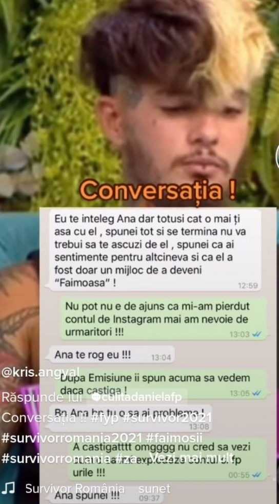 conversatie ana porgras