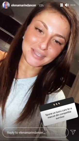 elena marin despre survivor romania 2021