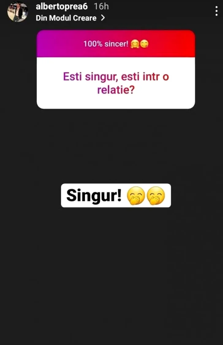 Albert Oprea și Simona Hapciuc s-au despărțit? Declarația Războinicului a surprins pe toată lumea