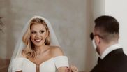 Emily Burghelea și Andrei s-au cununat religios! Ce rochie de mireasă a ales frumoasa mămică