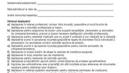 Declarație pe propria răspundere.