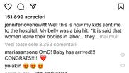 Jennifer Love Hewitt  a născut un băiețel