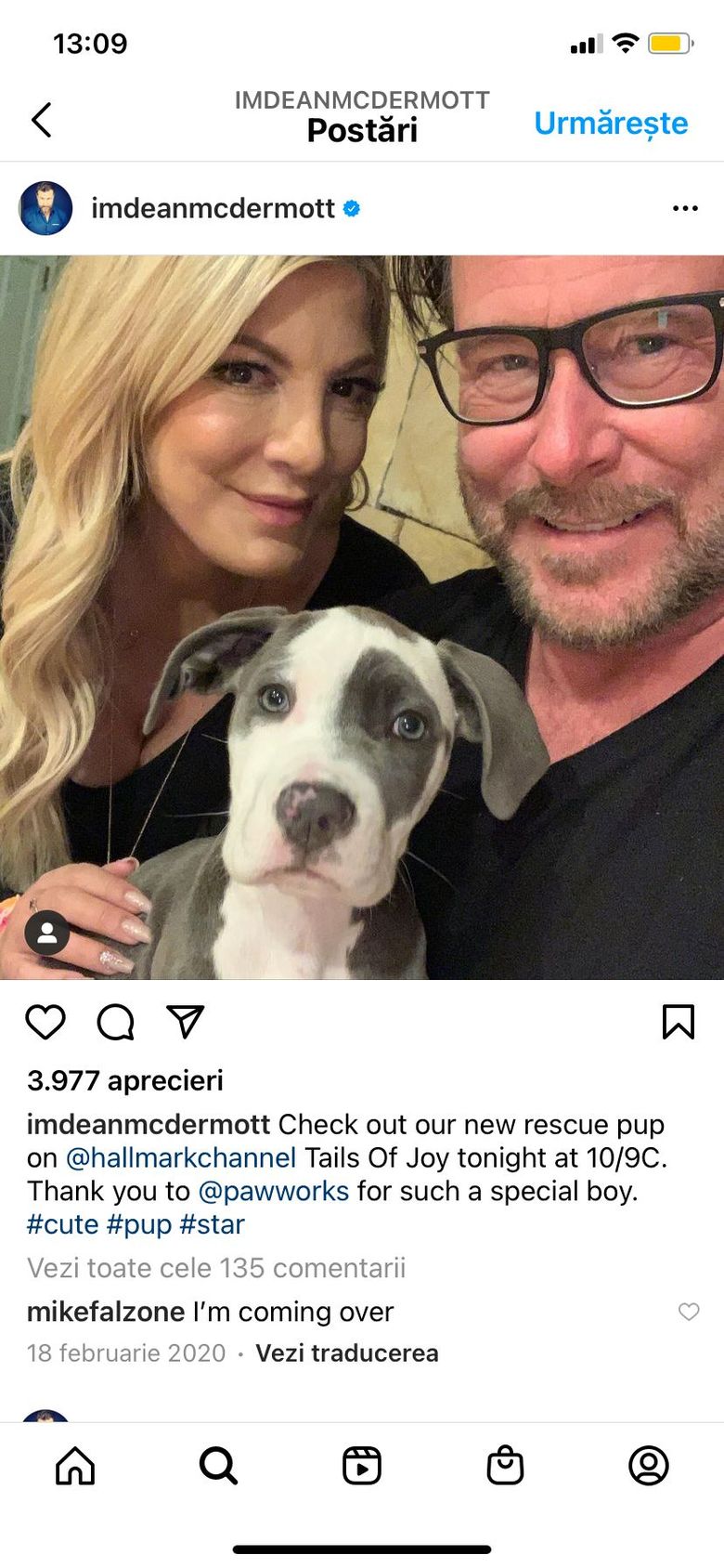 Tori Spelling şi Dean McDermott și-au spus adio