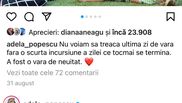 Adela Popescu, momente dificile după ce s-a infectat cu Covid-19