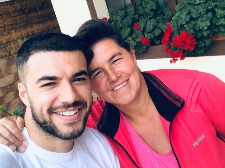 Culiță Sterp și mama Geta Culiță Sterp și mama Geta