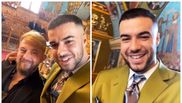 Culiță Sterp, primele imagini de la botezul fiului său