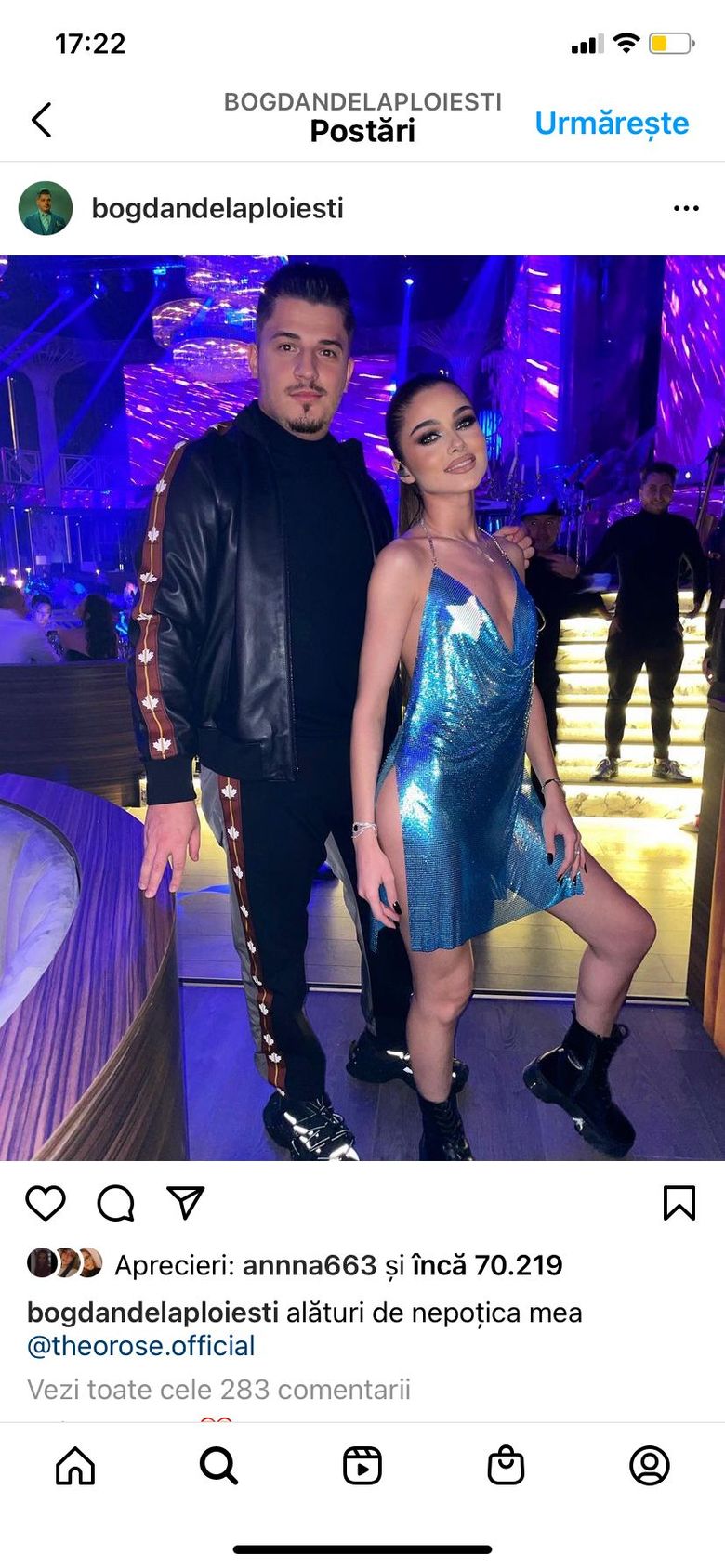 Theo Rose și Bogdan de la Ploiești, vacanță de vis în Punta Cana