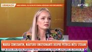 Maria Constantin nu a fost prezentă la înmormântarea lui Petrică Mîțu Stoian