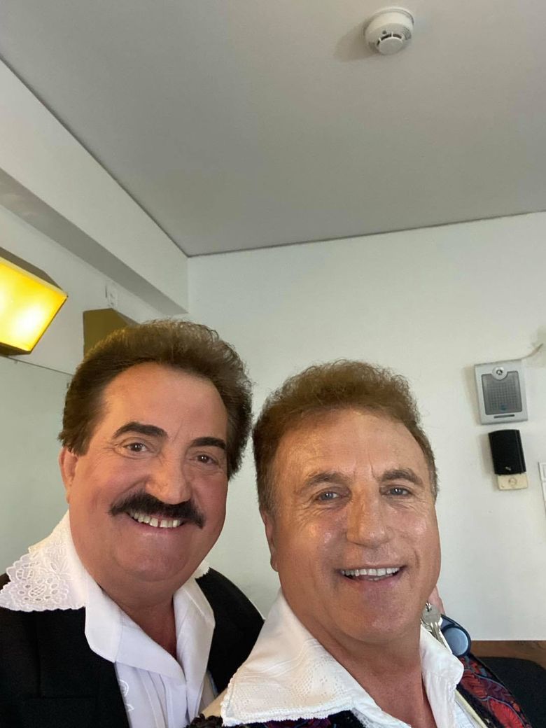 Constantin Enceanu și Petrică Mîțu Stoian