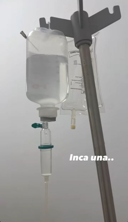 Emily Burghelea, cu perfuzii la spital!