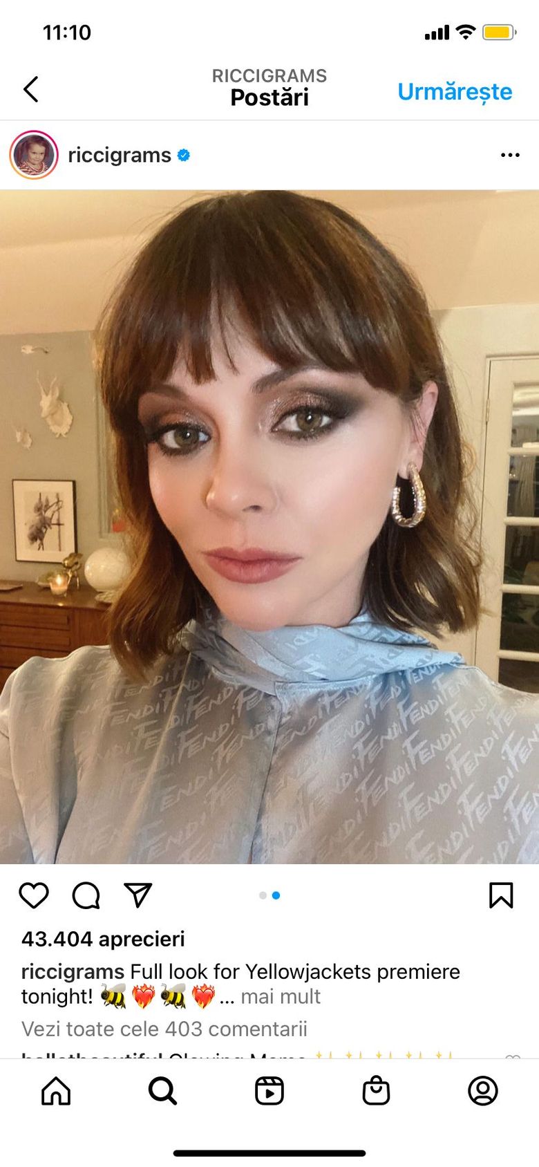 Christina Ricci a născut!
