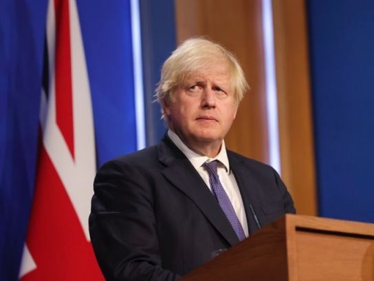 Boris Johnson a devenit din nou tată