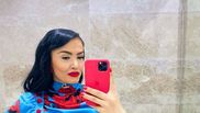 Fotografia în care Andreea Mantea pare însărcinată