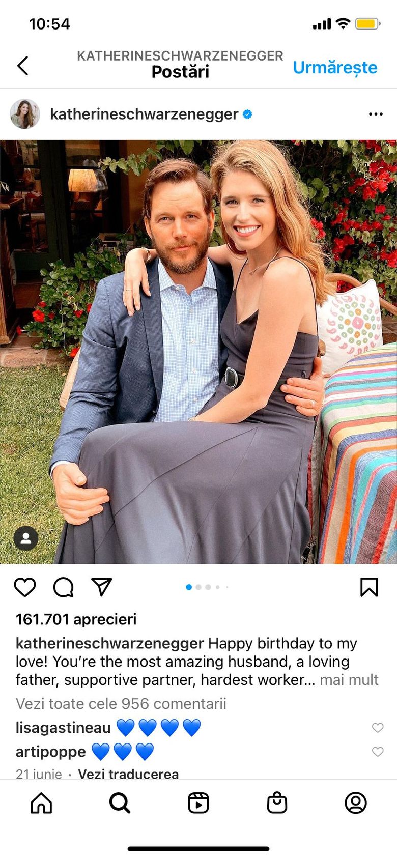 Katherine Schwarzenegger și Chris Pratt