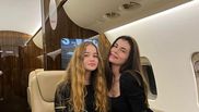 Monica Gabor și fiica ei, Irina
