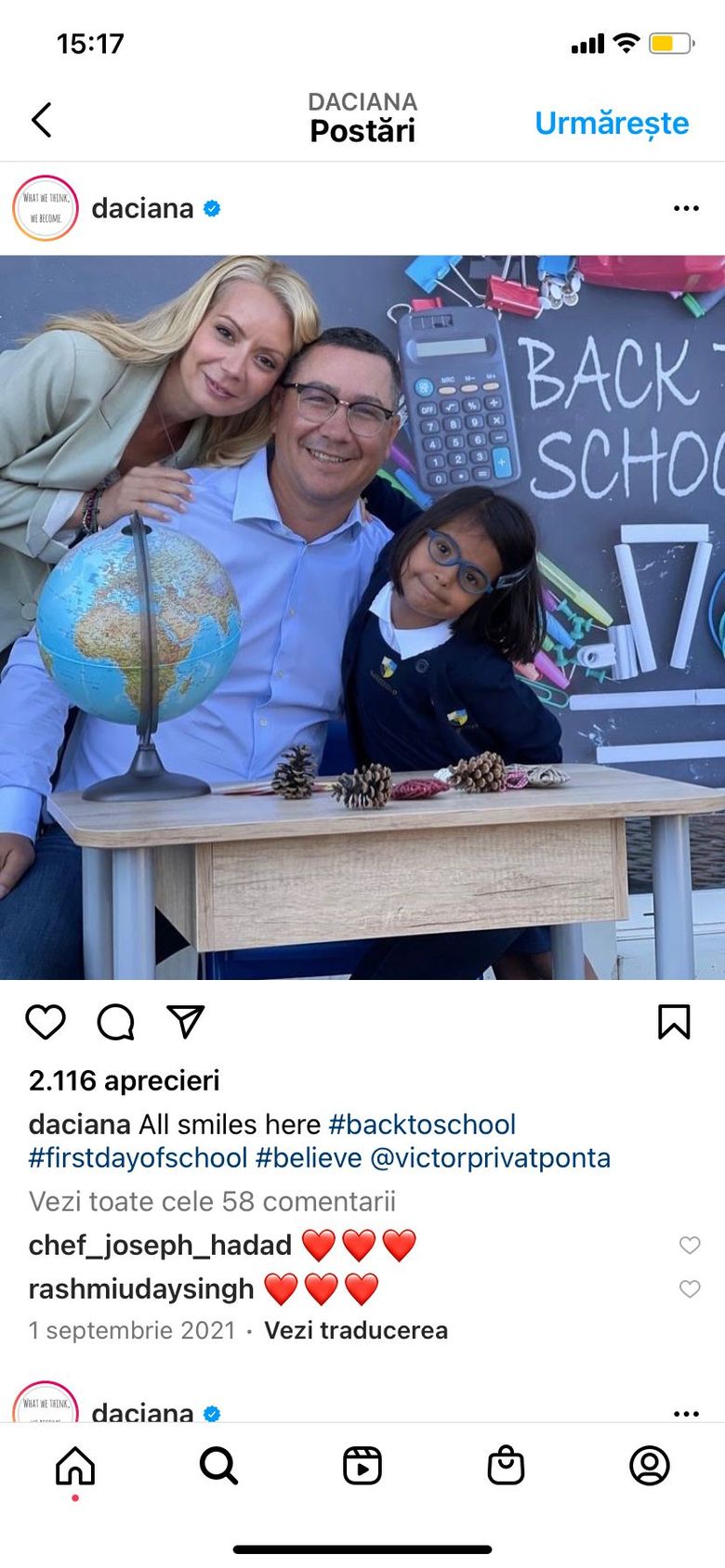 Detaliul impresionant pe care Daciana Sârbu și Victor Ponta l-au observat la fetița pe care au adoptat-o! Soția politicianului a rămas profund uimită