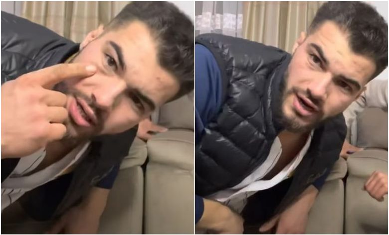 Iancu Sterp, cu ochiul vânăt în fața fanilor!