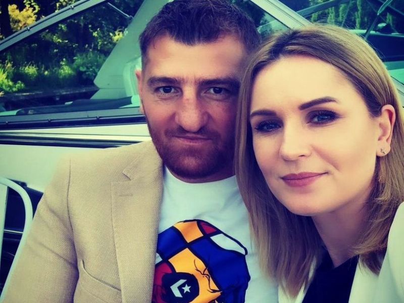 Cătălin Moroșanu și partenera lui de viață, Georgiana