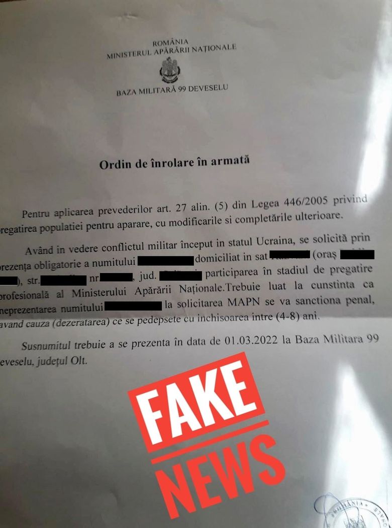 Fake news