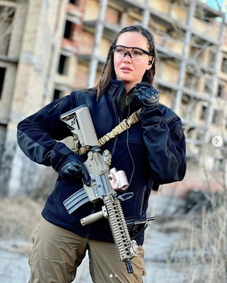 Anastasiia Lenna luptă împotriva rușilor Anastasiia Lenna