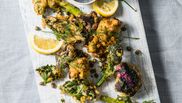 broccoli pane la cuptor