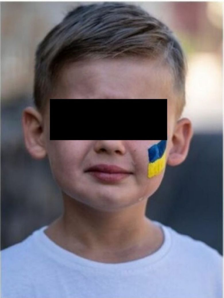 Copilul orfan din Ucraina