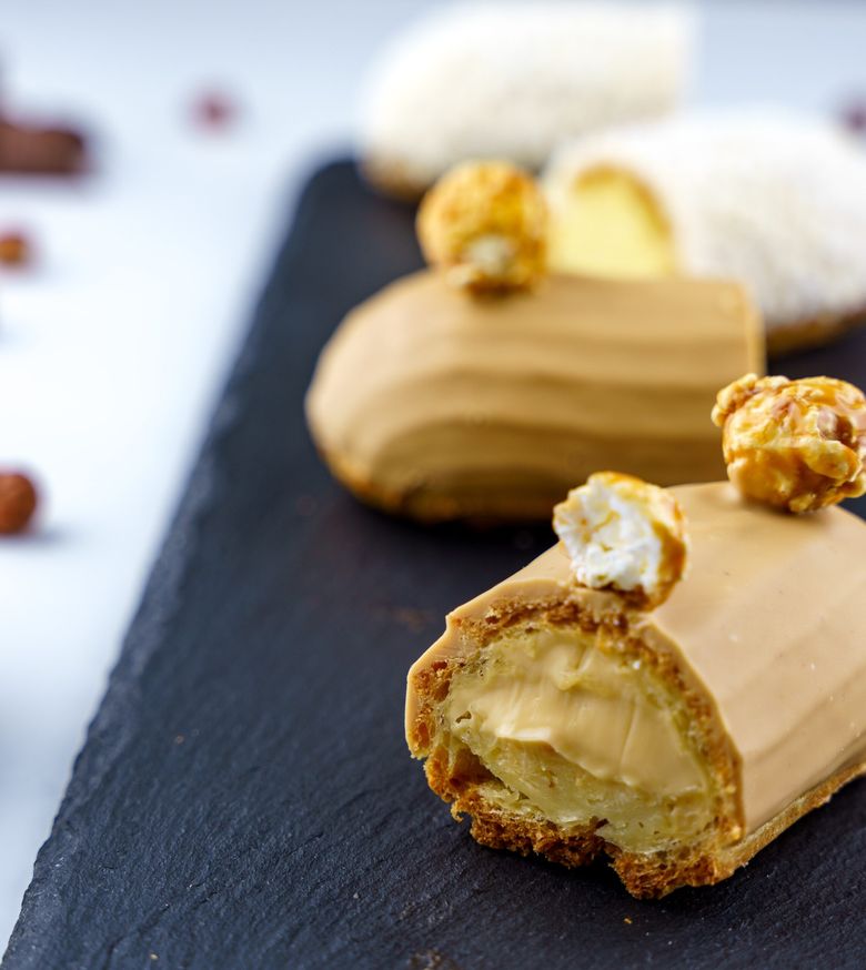crema de eclere cu vanilie
