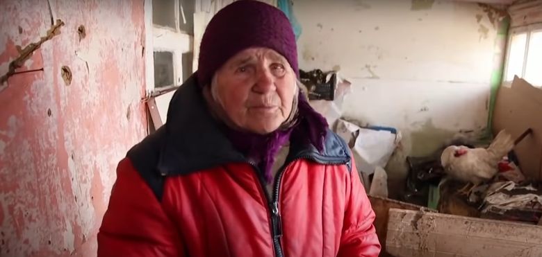 Bunica din Ucraina si gainile care i-au salvat viata Bunica din Ucraina si gainile