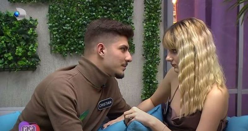 stefania si cristian s-au sarutat