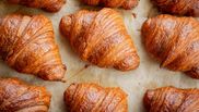 croissant cu crema de ciocolata