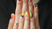 unghii colorate pentru sezonul cald