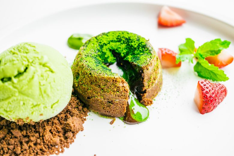 Matcha Lava Cake retete emisiunea well done de pe Kanal d