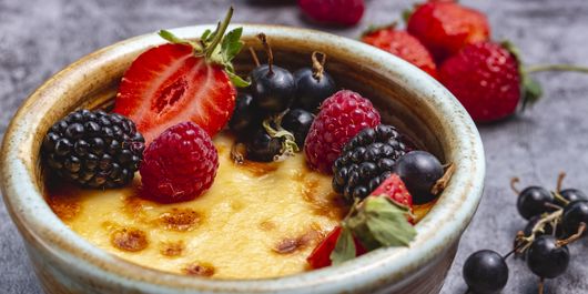 Rețetă delicioasă de Creme Brulee. 