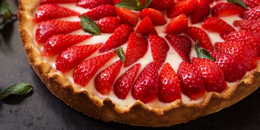 Tartă cu căpșuni și mascarpone. Un desert perfect pentru răsfățul papilelor tale