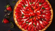 tarta de capsuni si mascarpone
