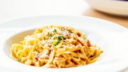 spaghete carbonara ca la restaurant