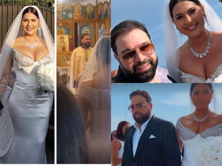 Roxana Dobre a văzut semne divine la nunta ei cu Florin Salam. Ce declarații a făcut frumoasa brunetă