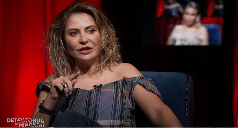 Adina Buzatu în cadrul emisiunii „Detectorul de minciuni” adina buzatu detectorul de minciuni