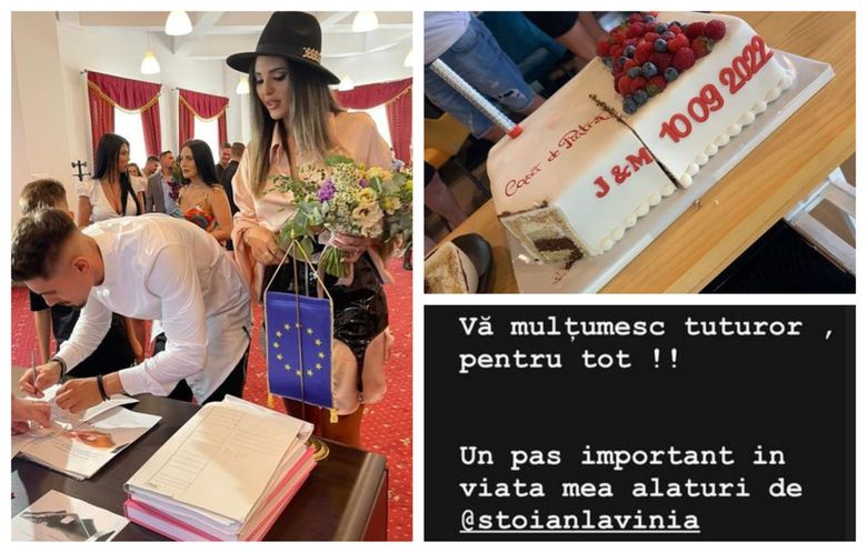 Mona și Cristian Jitaru s-au căsătorit civil. Ce s-a întâmplat la eveniment Mona și Cristian Jitaru s-au căsătorit civil. Ce s-a întâmplat la eveniment