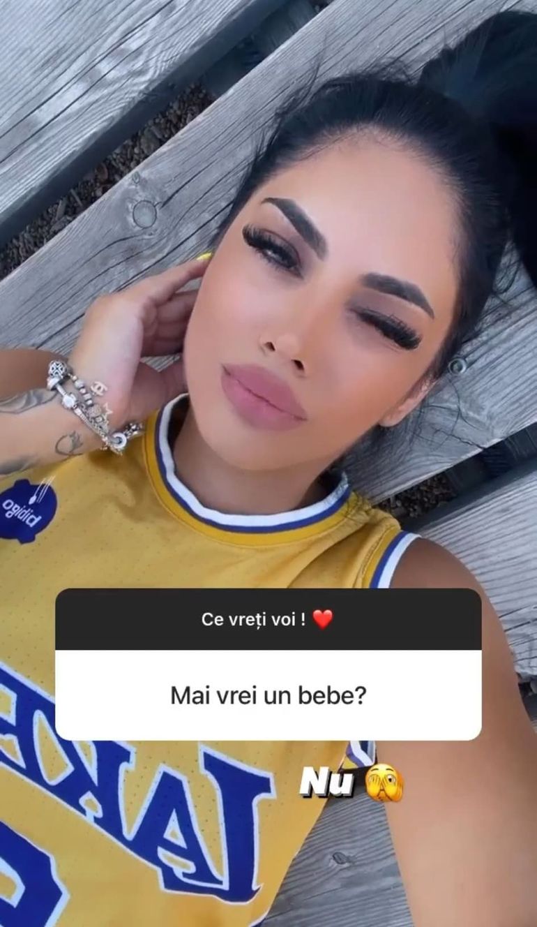 Simina Loica, despre copil