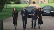 William, Harry și soțiile lor