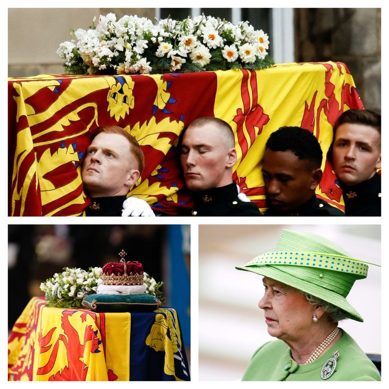 Care este semnificația coroanei albe, pusă pe sicriul Reginei Elisabeta a II-a si de unde au fost alese florile care au alcătuit această coroana