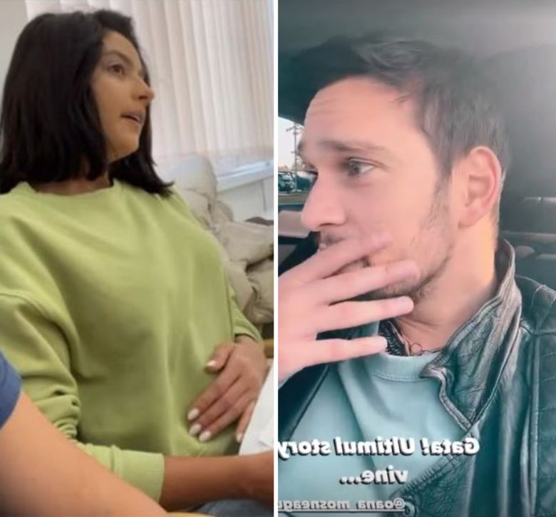 Oana Moșeangu și Vlad Gherman, pe holurile spitalului. Ce a pățit actrița
