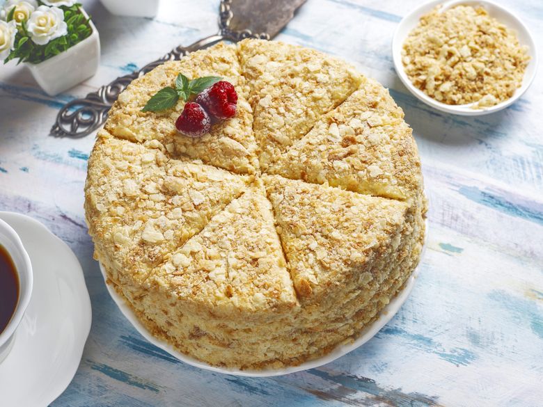 Rețetă de tort Napoleon reteta de tort napoleon