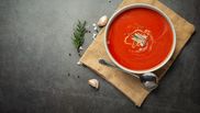 supa crema de rosii