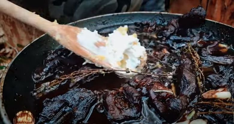 reteta de pastrama cu mamaliga