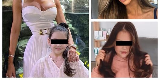 “Dacă ea a visat aseară că vrea.” Bianca Drăgușanu a mers cu fiica sa la salon, pentru a-i vopsi părul